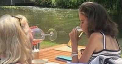 Dame Deborah James bids emotional farewell to family as she enjoys pint with mum