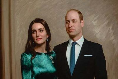 The ‘approachable’ royals: Kate and William’s first official portrait together