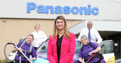 Swansea commercial cleaning firm lands major contract with Panasonic manufacturer