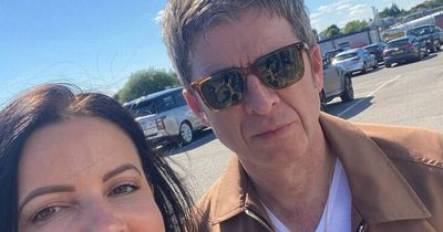 Noel Gallagher spotted posing with fans in queue at Leeds Bradford Airport