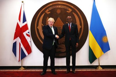 ‘Keep an open mind’: Boris Johnson to stress ‘merits’ of asylum policy to Prince Charles in Rwanda