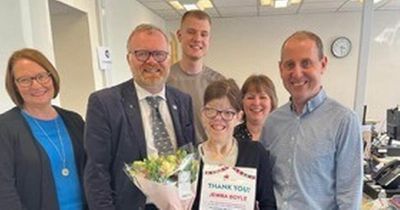 West Lothian volunteer recognised in House of Commons for twenty year service by local MP Martyn Day