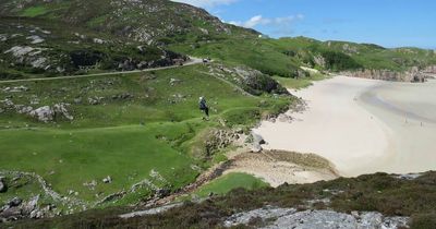 The epic zip line that lets you fly over a beautiful Scottish beach this summer
