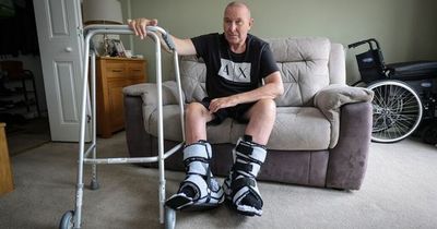 Man who was 'paralysed by Covid jab' comes home from hospital after 420 days