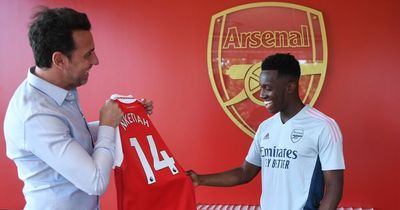 Eddie Nketiah answers Arsenal critics to explain Thierry Henry decision amid new contract