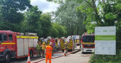 Mangotsfield tip fire caused by battery or electrical item