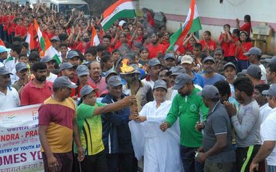 Andhra Pradesh: Thousands take part in ‘Olympic Run’ in Ongole