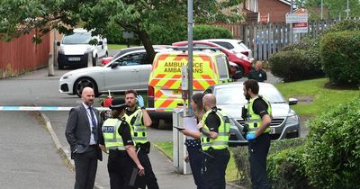 Man rushed to hospital after disturbance in Glasgow's east end as cops swarm scene