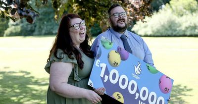 Man orphaned as a teen says parents are watching over him as he wins £1million on lottery