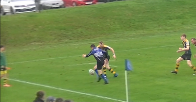 The two wonderful moments of skill which saw club's coach score official 'try of the season'