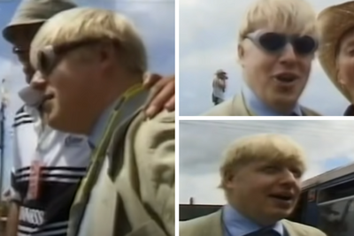 Folk singer reveals what Boris Johnson was like at Glastonbury in 2000