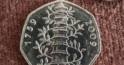 Rare 50p sells for more than £132 on eBay