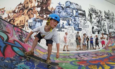 Welcome to the fun house! Sharks, skaters and smelters liven up Documenta 15
