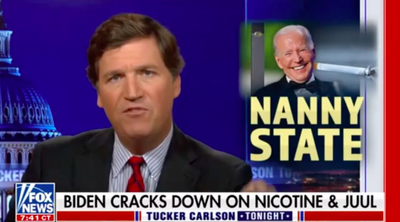 Tucker Carlson says Biden’s nicotine crackdown will make people ‘easier to control’