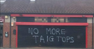 Derry councillor hits out at 'sectarian' graffiti sprayed on local takeaway