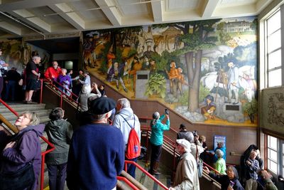 SF school board rescinds vote to cover up Washington mural