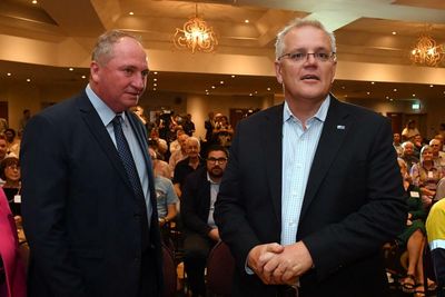 Scott Morrison and Barnaby Joyce were most unpopular leaders at election since 1987, study shows