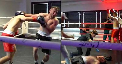 TikTok star suffers brutal KO at hands of rival in social media boxing fight