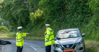 Two motorists rushed to hospital after A939 crash as road locked down by cops