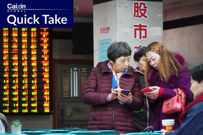 Retail Investors’ Share of Chinese Stock Markets Falls Below 70%