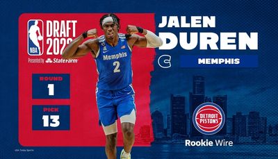 Hornets pick Jalen Duren at No. 13, trade to Pistons in three-team deal