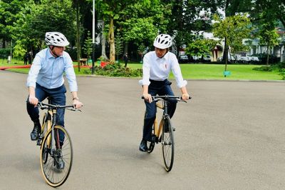 Indonesian designer's wheels behind leaders' bamboo bike bromance