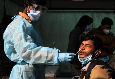 India records 17,336 new coronavirus cases, a four-month high