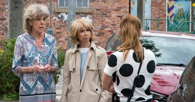 ITV Coronation Street fans stunned as they are only just realising age gap of Audrey and Gail stars Helen Worth and Sue Nicholls