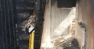 Photo shows wrecked remains after massive fire rips through Dublin home