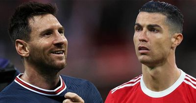 Lionel Messi beats Cristiano Ronaldo to landmark as Man Utd lose club record