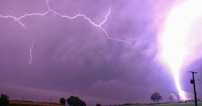 Thunderstorm warning issued in Scotland as lightning, rain and hail forecast today