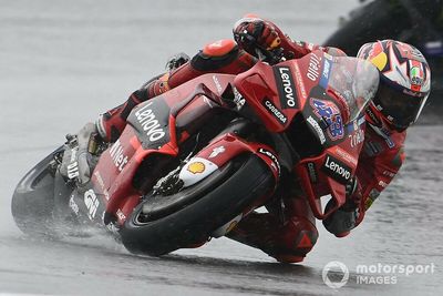 Assen MotoGP: Miller leads Mir in wet first practice