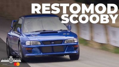 Prodrive P25 Races Up The Goodwood Hill Making Sweet Flat-Four Boxer Music