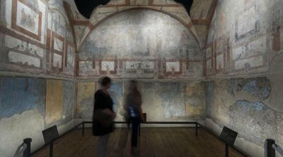 Ancient Home, Prayer Room Open at Rome’s Baths of Caracalla