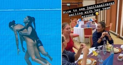 US swimmer breaks silence after fainting in pool before hero coach jumped in to save her