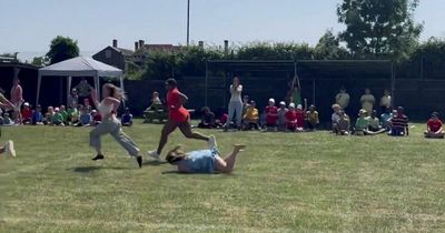 Mum who mooned crowd of parents at school sports day responds to backlash