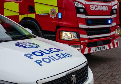 Block of Glasgow flats sealed off after blaze as emergency services remain at scene