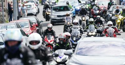 Motorcycle escort for young Irish rider killed at Kells Road Races