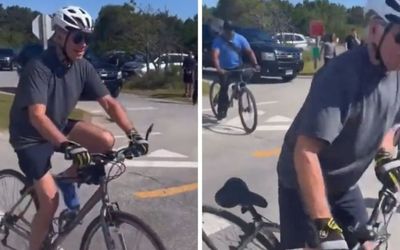 Top videos: US President Joe Biden laughs off dramatic bike tumble