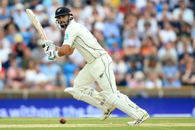 New Zealand's Mitchell hits third ton of England series before dismissal