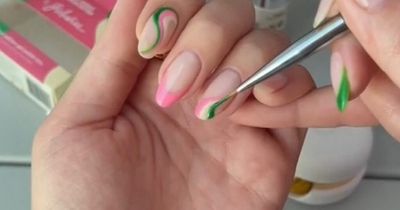 Woman gives herself gel manicure on plane - but some say it should be 'illegal'