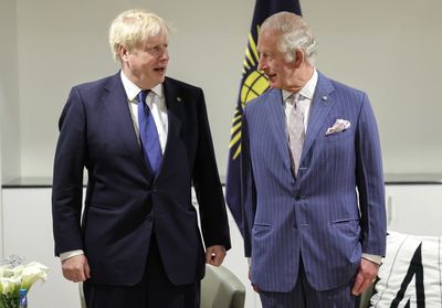 Boris Johnson and Charles all smiles in Rwanda as they enjoy ‘tea and catch up’
