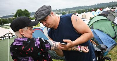 Celebs let loose at Glastonbury - Laura Whitmore hen do to Pete Doherty signing fans