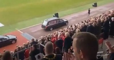 Phil Bennett's final goodbye as crowd honour him with remarkable standing ovation