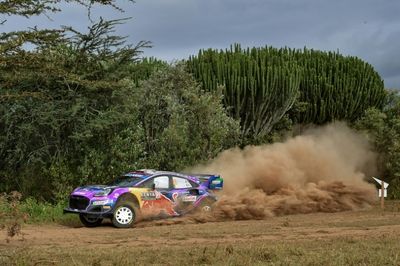 Loeb retires as Rovanpera takes early Safari Rally lead