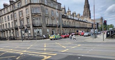 Edinburgh schoolgirl, 16 treated at scene after crash involving car and cyclist