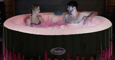 Popular hot tub with LED lights is nearly half-price in Wowcher flash sale