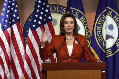 Nancy Pelosi and Chuck Schumer lead Democrats in condemning Supreme Court’s decision to let states force women to carry unwanted pregnancies