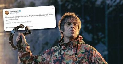 Liam Gallagher vows to dedicate Champagne Supernova to tragic fan at Hampden show