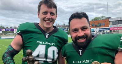 NI American Football team dedicate final game to star player forced to retire after brain tumour diagnosis